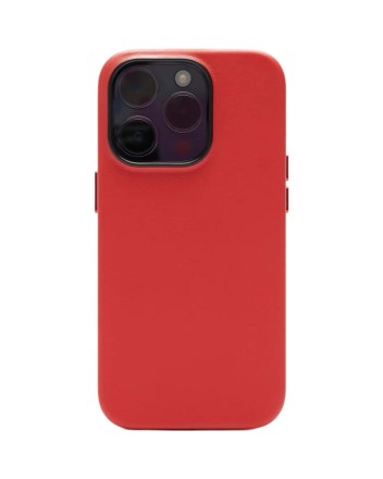  Накладка для i-Phone 15 Pro K-Doo Mag Noble кожаная красная