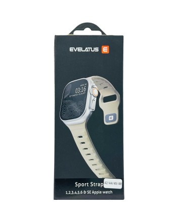  Сменный браслет Evelatus для Apple Watch 42-44-45-49mm бежевый