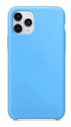 Чехол-накладка  iPhone 11 Pro Max Silicone icase  №16 голубая