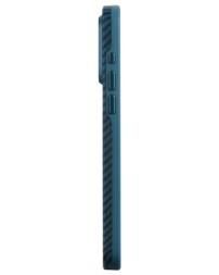 Накладка для i-Phone 15 Pro Max 6.7&quot; Pitaka MagEZ Case Pro 4 1500D, синий, кевлар(арамид)