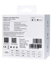 Умные часы Kieslect Smart Watch Pura золотые