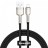  Usb Кабель-зарядка Lightning Baseus Cafule Metal 1м (CALJK-A01) 2.4A черный