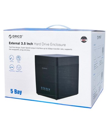  Док-станция для 5 HDD Orico DS500U3 10Gbps USB3.0 черная