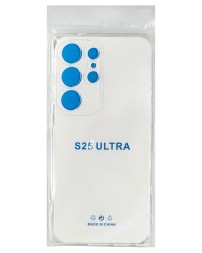 Чехол-накладка силикон 1.5мм Samsung Galaxy S25 Ultra прозрачный