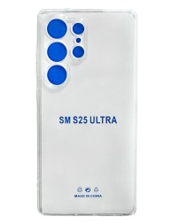 Чехол-накладка силикон 1.5мм Samsung Galaxy S25 Ultra прозрачный