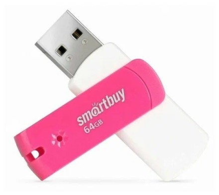  3.0 USB флеш накопитель Smartbuy 64GB Diamond (SB64GBDP) розовый