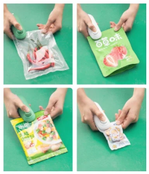 Упаковщик и распаковщик пакетов для продуктов портативный Xiaoda XD-BXFKJ01 белый