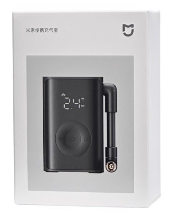  Насос электрический Mijia Portable Inflator Automatic Stop Lighting (MJBXCQBQW) черный