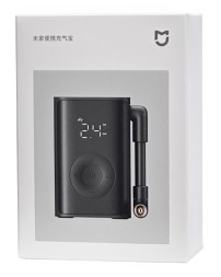 Насос электрический Mijia Portable Inflator Automatic Stop Lighting (MJBXCQBQW) черный