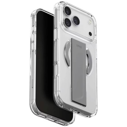 Накладка для i-Phone 17 Pro Uniq Heldro Air Magsafe серая