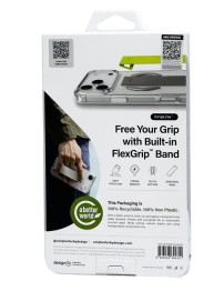 Накладка для i-Phone 17 Pro Uniq Heldro Air Magsafe серая