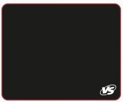 Perfeo Коврик для компьютерной мыши "Black", "Красный", (240*320*3 мм), ткань+резиновое основание