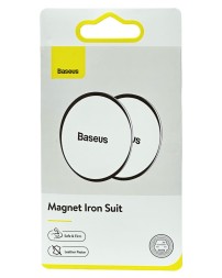 Комплект пластин для держателя Baseus Magnet Iron Suit (ACDR-A0S) серебристый