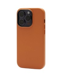 Накладка для i-Phone 15 Pro K-Doo Mag Noble кожаная оранжевая