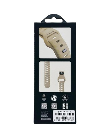  Сменный браслет Evelatus для Apple Watch 38-40-41mm бежевый
