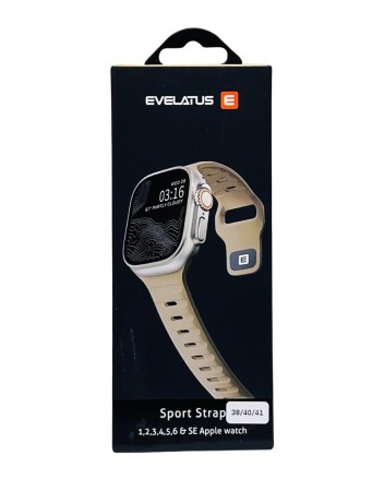  Сменный браслет Evelatus для Apple Watch 38-40-41mm бежевый