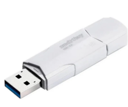 USB флеш накопитель SmartBuy 4GB Clue White (SB4GBCLU-W)