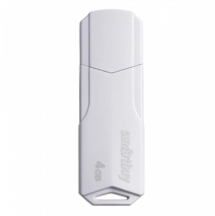  USB флеш накопитель SmartBuy 4GB Clue White (SB4GBCLU-W)