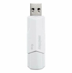 USB флеш накопитель SmartBuy 4GB Clue White (SB4GBCLU-W)