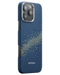 Накладка для i-Phone 16 Pro Max 6.9&quot; StarPeak Tactile Woven case (Milky way galaxy)