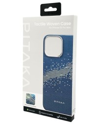 Накладка для i-Phone 16 Pro Max 6.9&quot; StarPeak Tactile Woven case (Milky way galaxy)