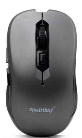 Мышь беспроводная Smartbuy ONE 200AG USB/DPI 800-1200-1600/6 кнопок/1AA серая (SBM-200AG-G)