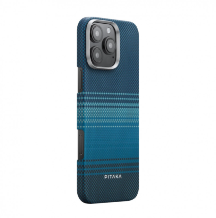  Накладка для i-Phone 16 Pro 6.3&quot; Pitaka Tactile Woven case (Moonrise)