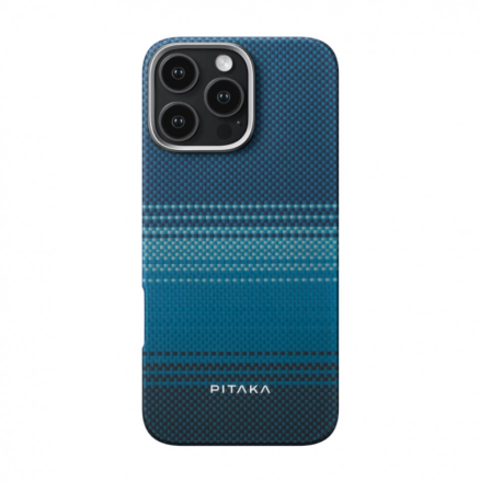 Накладка для i-Phone 16 Pro 6.3&quot; Pitaka Tactile Woven case (Moonrise)