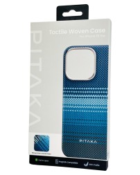 Накладка для i-Phone 16 Pro 6.3&quot; Pitaka Tactile Woven case (Moonrise)