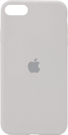  Чехол-накладка i-Phone 6/6s Silicone icase №09 белая