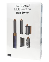 Мультистайлер SenCiciMen X9 EU( европейской вилкой) Насадок 4шт синяя