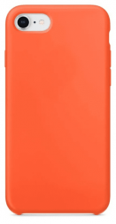 Чехол-накладка  iPhone 7/8 Silicone icase  №13 оранжевая