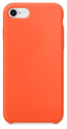 Чехол-накладка  i-Phone 7/8 Silicone icase  №13 оранжевая