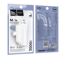 Powerbank Hoco J147 3000mAh Type-C белый