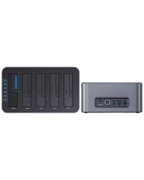 Док-станция для 5 HDD Orico 6656C3-C 5Gbps USB3.0/USB-C черная