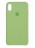 Чехол-накладка  i-Phone XS Max Silicone icase  №01 светло-болотная