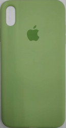 Чехол-накладка  i-Phone XS Max Silicone icase  №01 светло-болотная