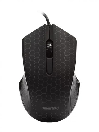  Мышь проводная с подсветкой Smartbuy ONE 334 (SBM-334-K) черная