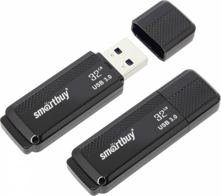  3.0 USB флеш накопитель Smartbuy 32GB Dock Black (SB32GBDK-K3)