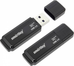 3.0 USB флеш накопитель Smartbuy 32GB Dock Black (SB32GBDK-K3)