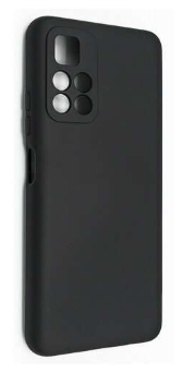  Накладка для Xiaomi Pocophone M4 Pro 5G Silicone cover без логотипа черная