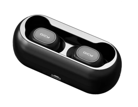  Беспроводные наушники TWS T1 BT5.0/38mAh (380mAh)/4ч черные