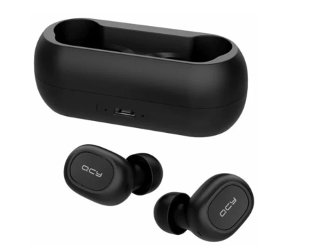  Беспроводные наушники TWS T1 BT5.0/38mAh (380mAh)/4ч черные