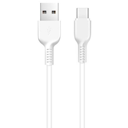 Usb Кабель-зарядка Type-C Hoco X20 Flash 2.4A 2м силиконовый белый