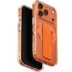 Накладка для i-Phone 17 Pro Uniq Heldro Air Magsafe оранжевая