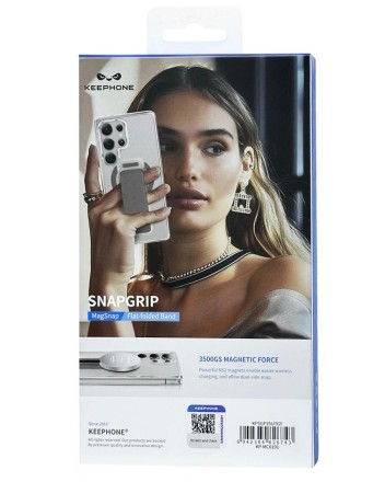  Накладка для Samsung Galaxy S25 Ultra Keephone SnapGrip Magsnap прозрачный