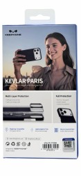 Накладка для i-Phone 17 Pro Max Keephone Kevlar Paris MagSnap черный
