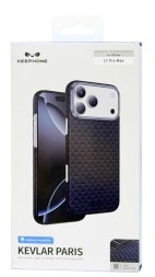 Накладка для i-Phone 17 Pro Max Keephone Kevlar Paris MagSnap черный