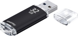 USB флеш накопитель Smartbuy 32GB V-Cut Black (SB32GBVC-K)