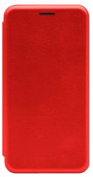 Чехол-книжка Huawei Honor X6 Fashion Case кожаная боковая красная
